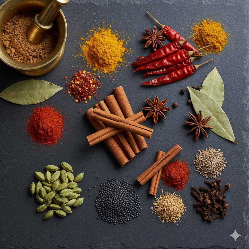 curry ingredients