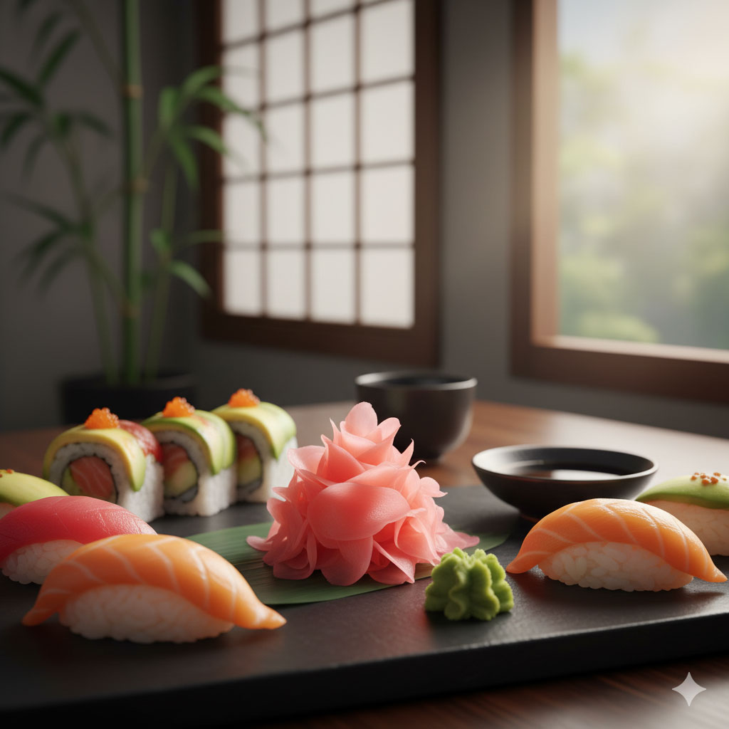Gingembre et sushis