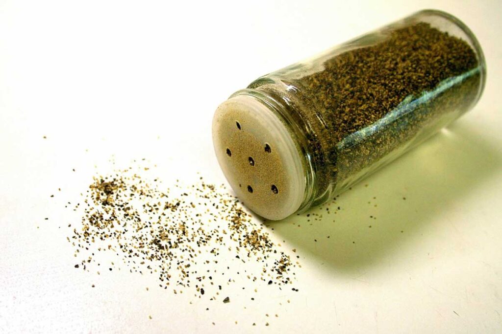 Ground pepper