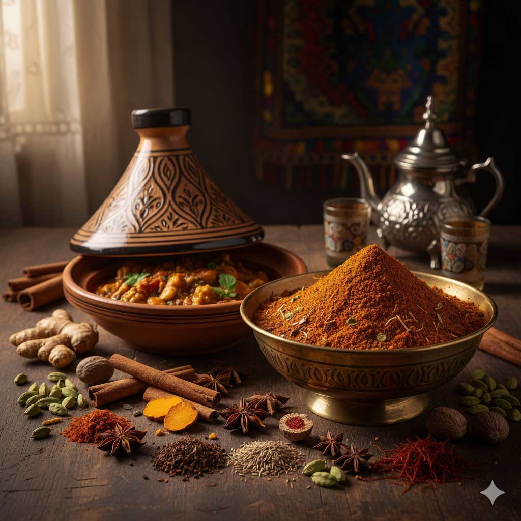 Powder of ras el hanout