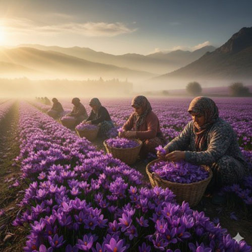 Saffron cultivation